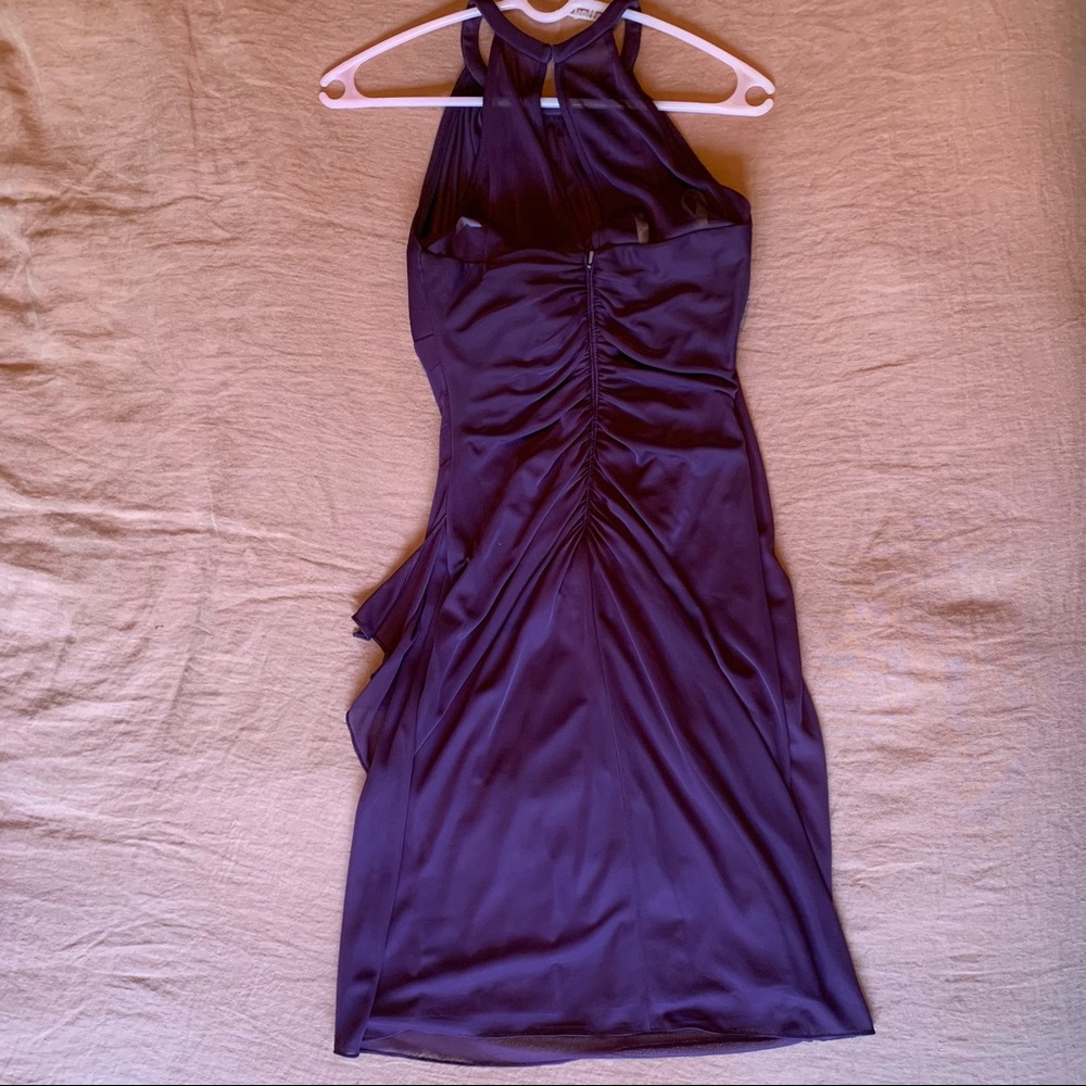 Purple Davids bridal dress size 2 - Picture 6 of 6